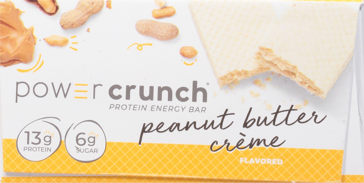 slide 3 of 9, Power Crunch Peanut Butter Cream Wafer Protein Energy Bar - 5pk, 5 ct; 1.4 oz