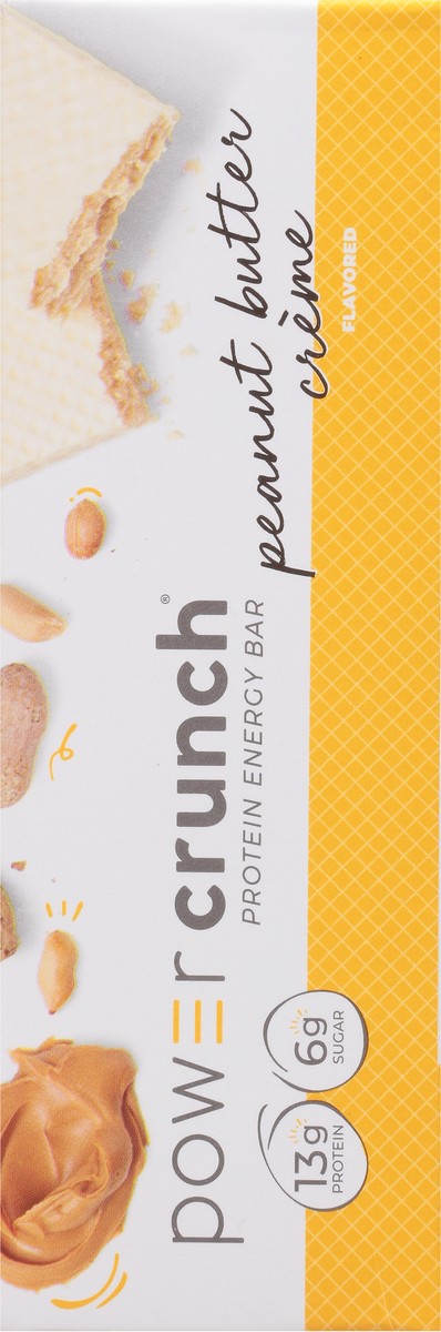 slide 6 of 9, Power Crunch Peanut Butter Cream Wafer Protein Energy Bar - 5pk, 5 ct; 1.4 oz
