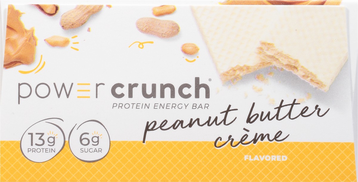 slide 9 of 9, Power Crunch Peanut Butter Cream Wafer Protein Energy Bar - 5pk, 5 ct; 1.4 oz