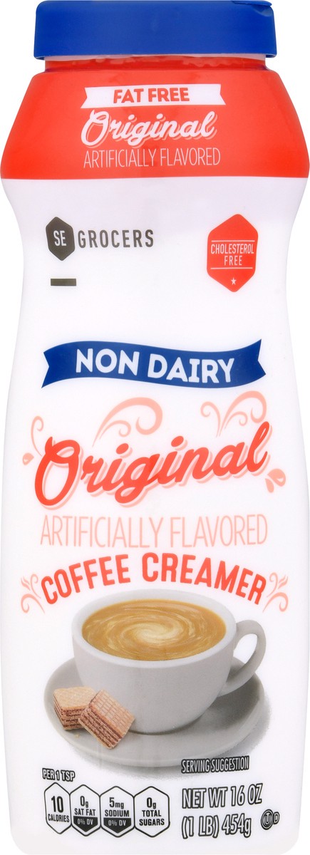 slide 9 of 9, Coffee Creamer Fat Free - 16 oz, 16 oz