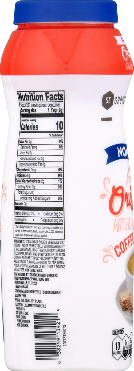 slide 3 of 9, Coffee Creamer Fat Free - 16 oz, 16 oz