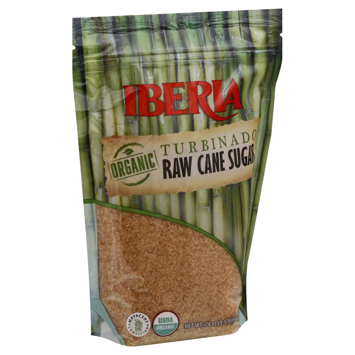 slide 2 of 9, Iberia Organic Turbinado Raw Cane Sugar 24 oz, 24 oz