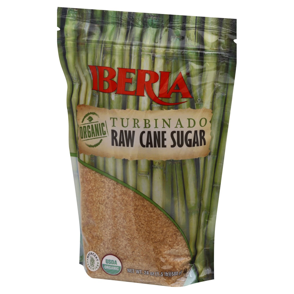 slide 3 of 9, Iberia Organic Turbinado Raw Cane Sugar 24 oz, 24 oz