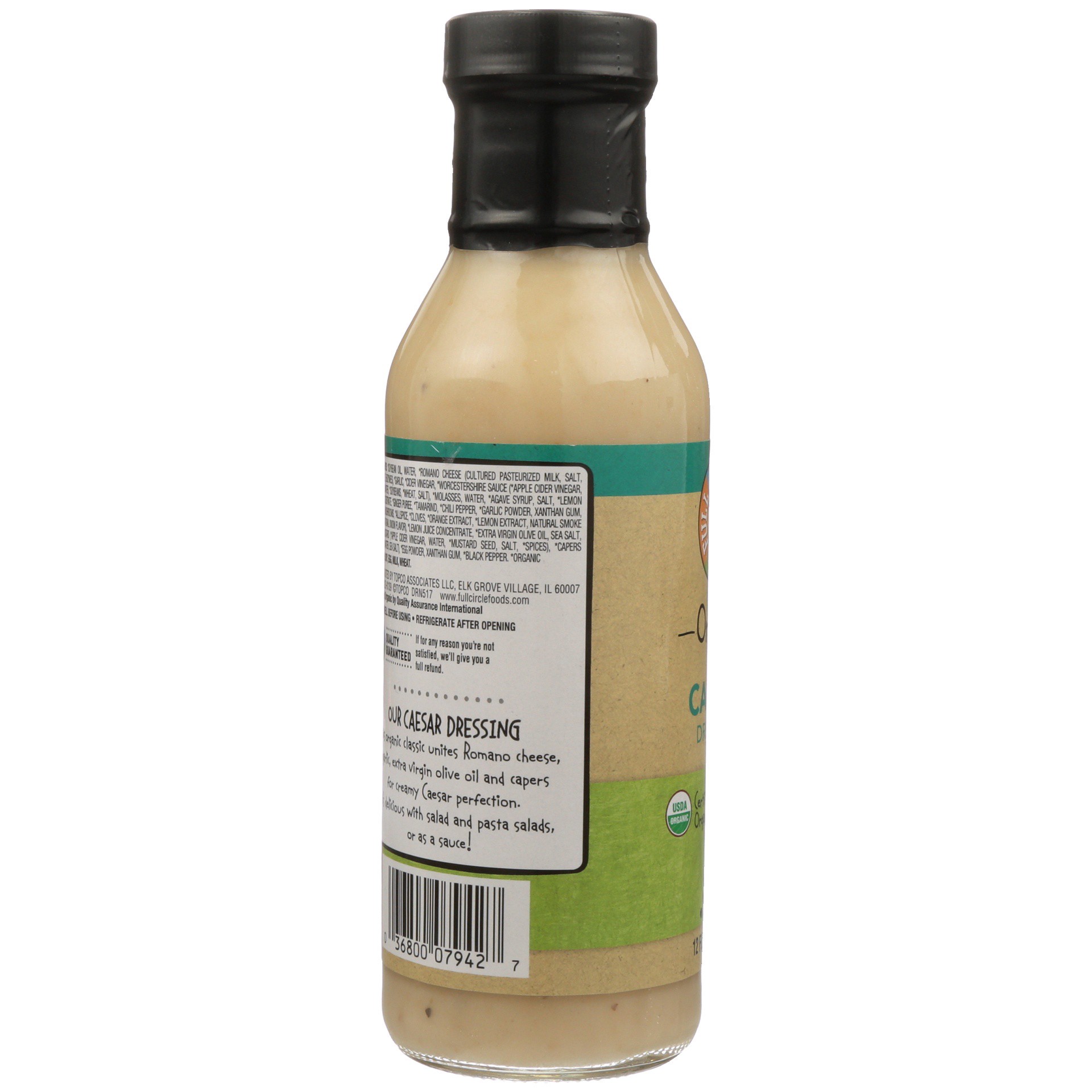 slide 2 of 6, Full Circle Market Organic Caesar Dressing - 12 fl oz, 12 fl oz