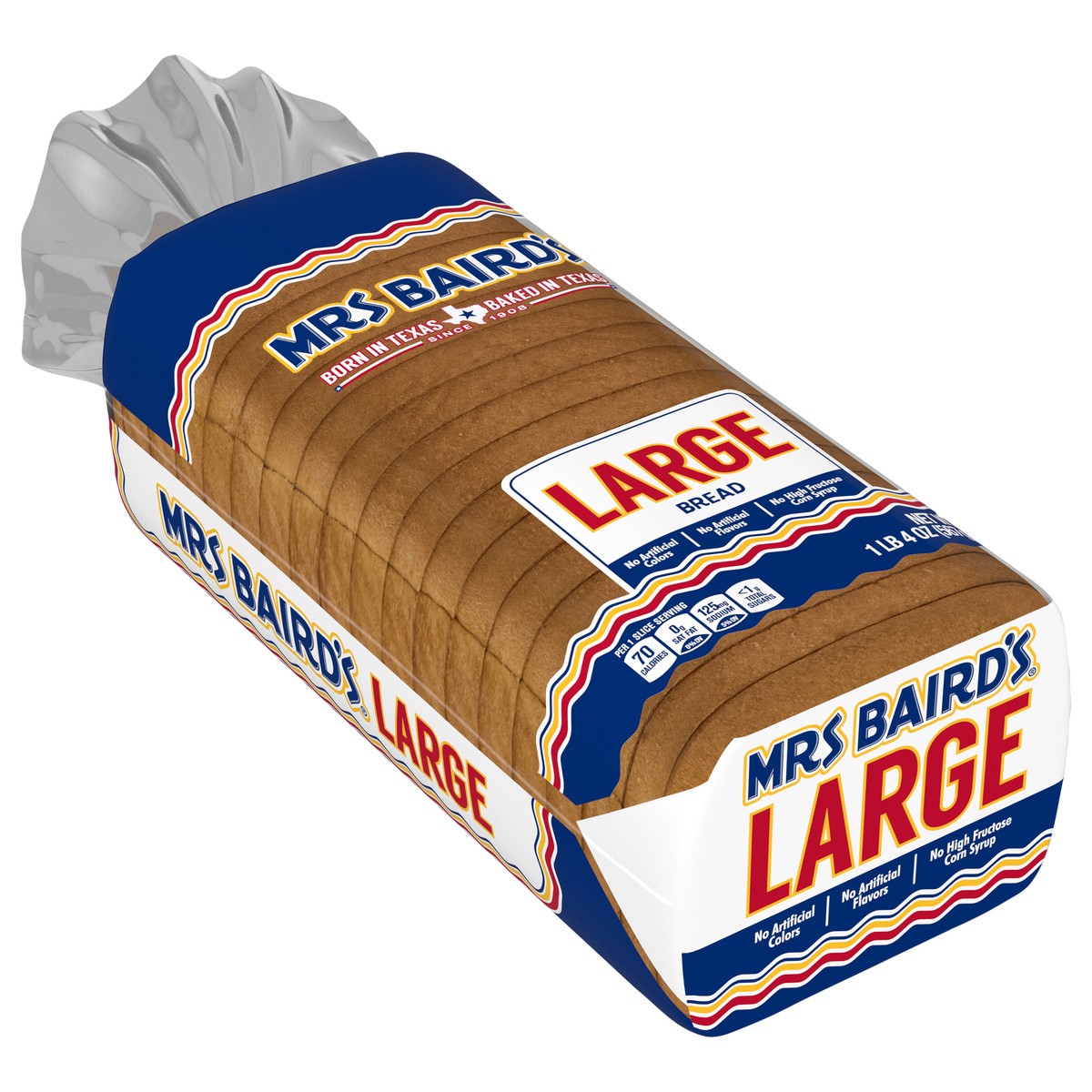 slide 6 of 11, Mrs. Baird's Large White Bread, 20 oz, 20 oz