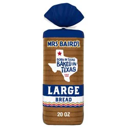 Mrs. Baird's Large White Bread, 20 oz