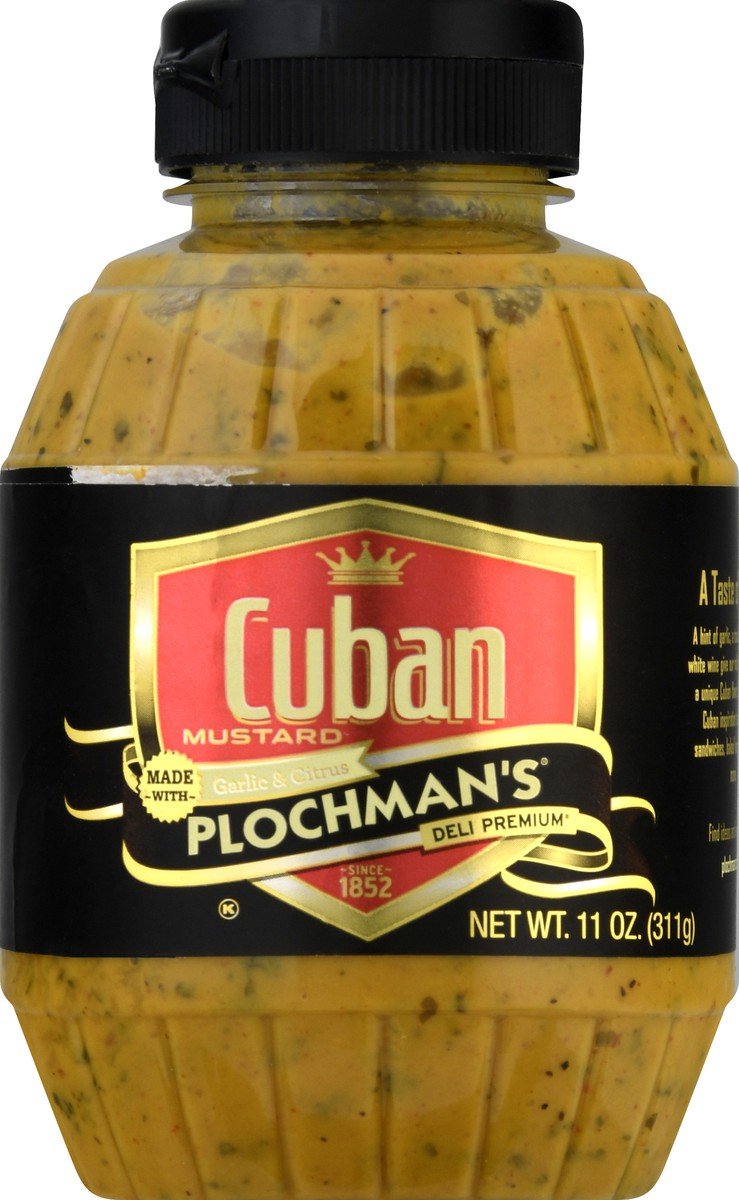 slide 6 of 9, Plochman's Cuban Cuban Mustard 11 oz, 11 oz