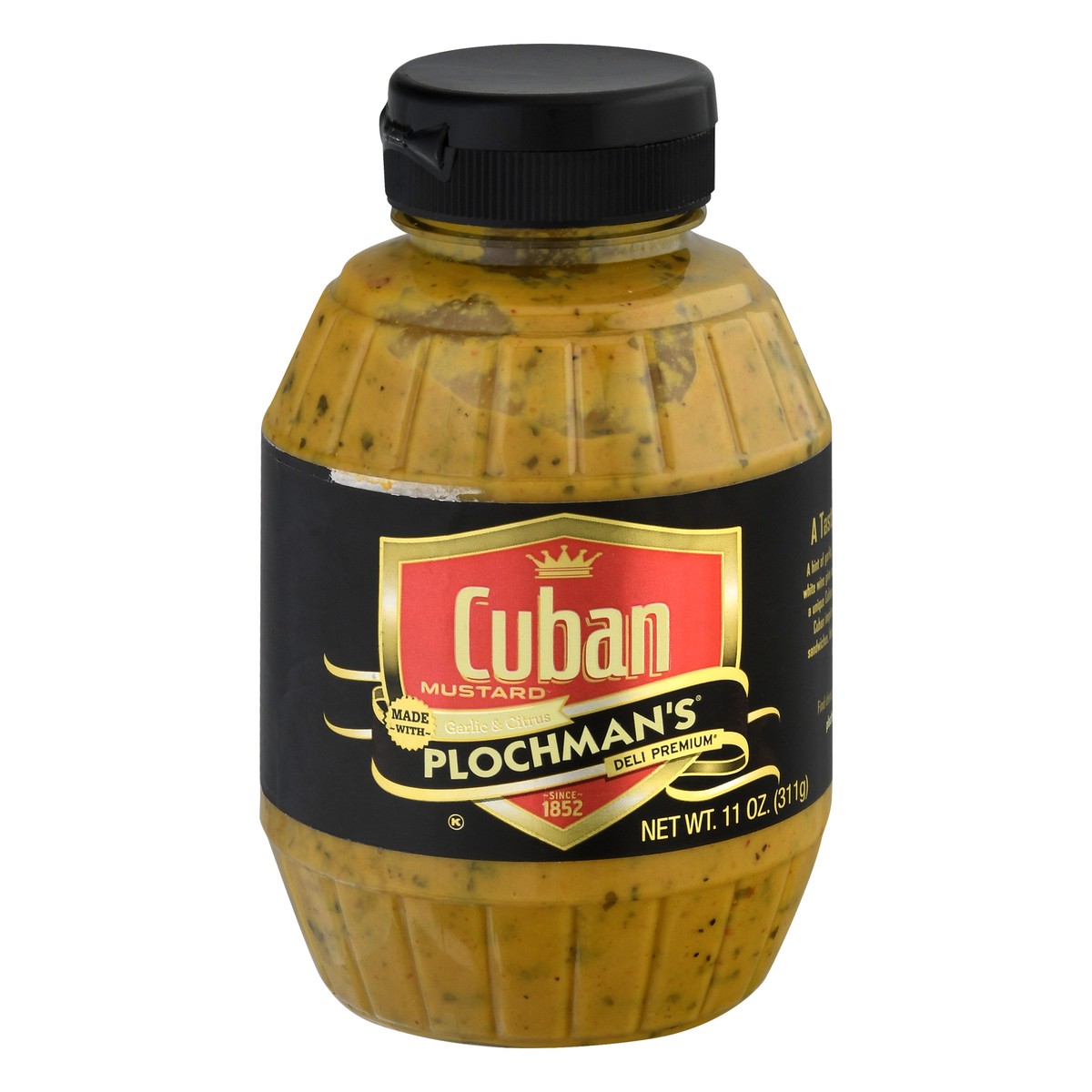 slide 1 of 9, Plochman's Cuban Cuban Mustard 11 oz, 11 oz