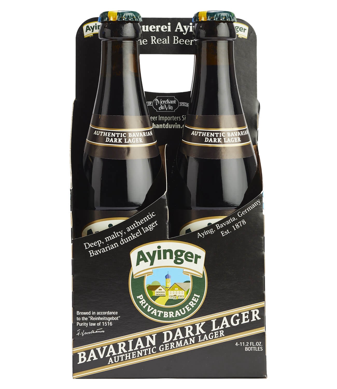 slide 1 of 1, Ayinger 4Pk Bavarian Dark Lager, 4 ct; 11 oz
