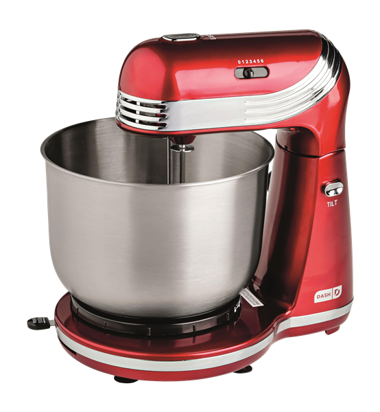 slide 1 of 1, Dash Everyday Stand Mixer - Red, 3 qt