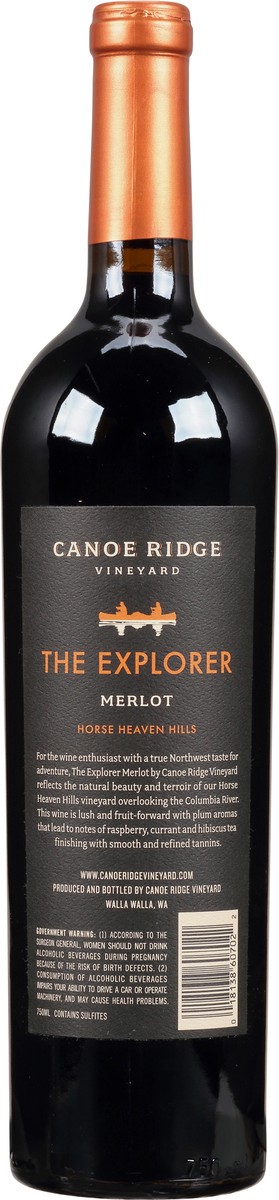 slide 6 of 12, Canoe Ridge The Explorer Horse Heaven Hills Merlot 750 ml, 750 ml