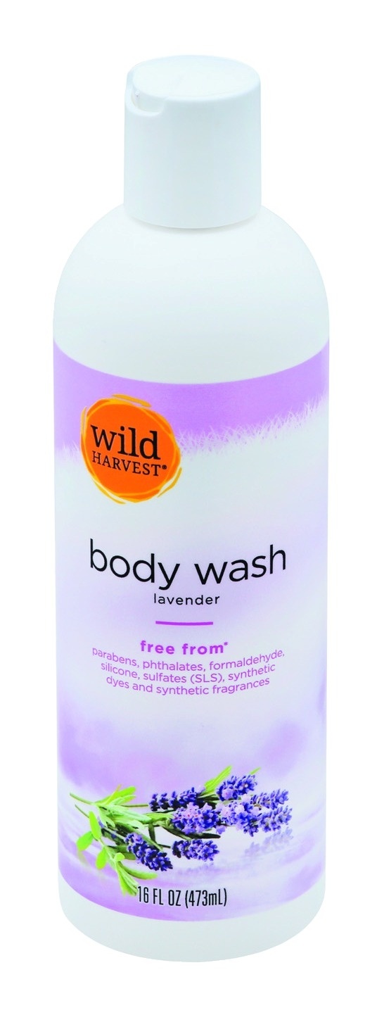 slide 1 of 1, Wild Harvest Lavender Body Wash, 16 oz