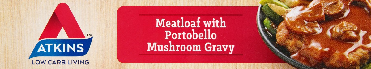 slide 2 of 9, Atkins Meatloaf with Portobello Mushroom Gravy, 9 oz