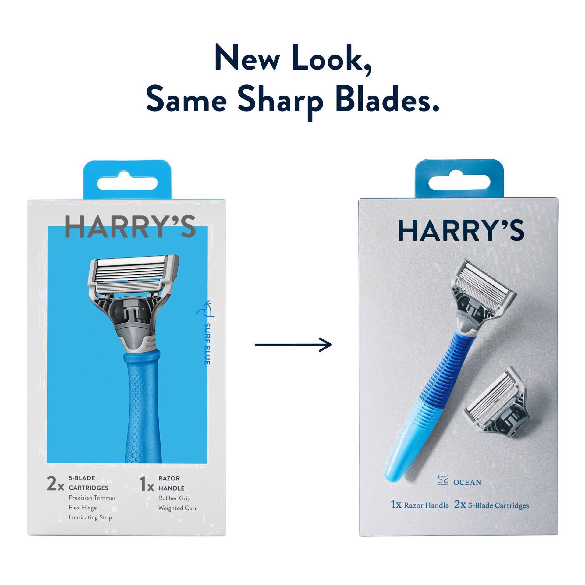 slide 88 of 130, Harry's Harrys Blue Shave Handle, 1 ct