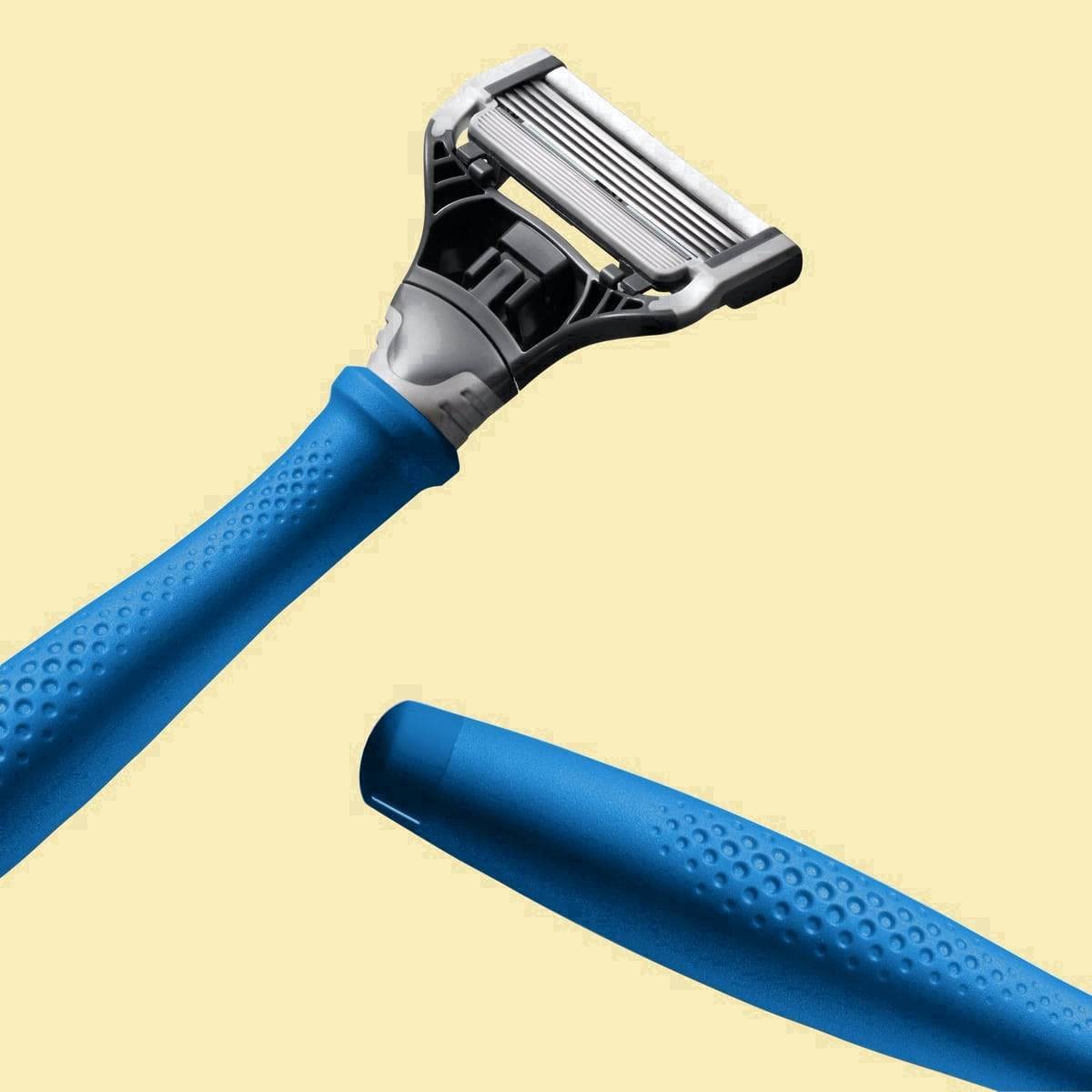 slide 6 of 130, Harry's Harrys Blue Shave Handle, 1 ct