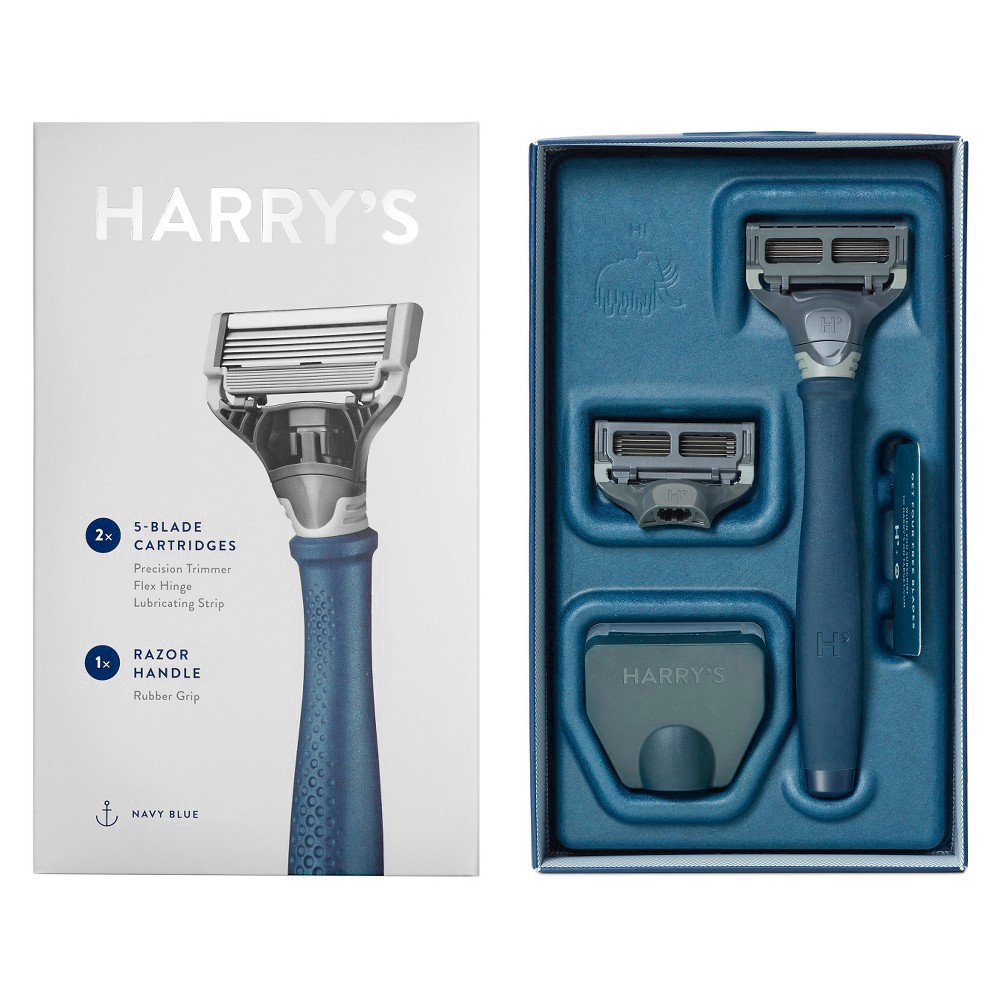 slide 55 of 130, Harry's Harrys Blue Shave Handle, 1 ct