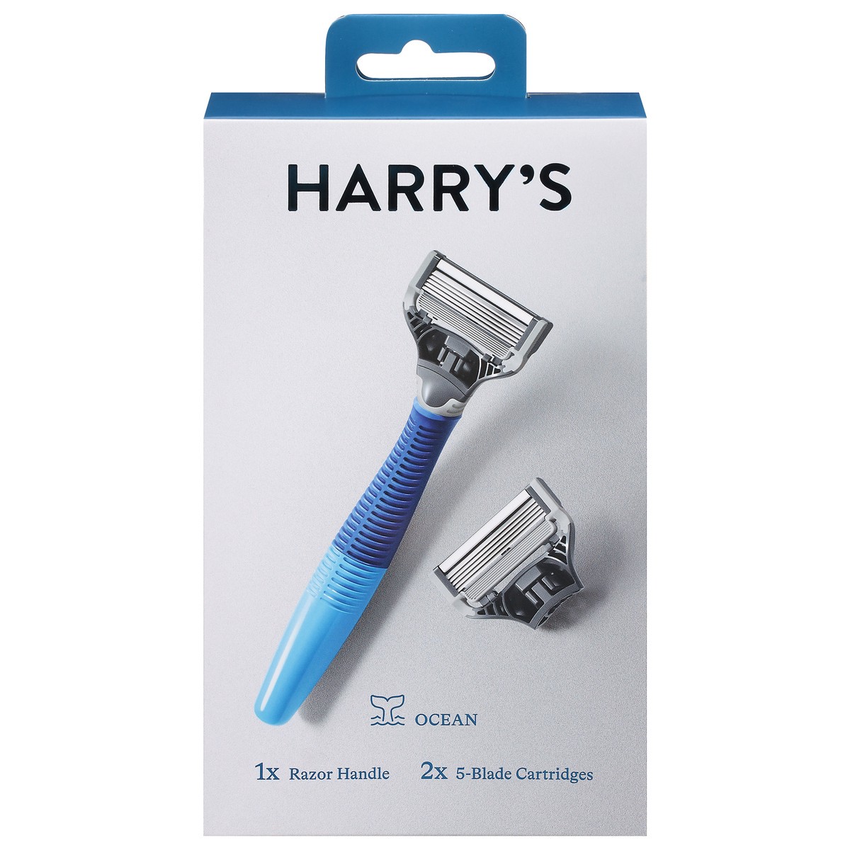 slide 1 of 130, Harry's Harrys Blue Shave Handle, 1 ct