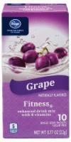 slide 1 of 1, Kroger In an Instant Fitness Grape Drink Mix, 10 ct