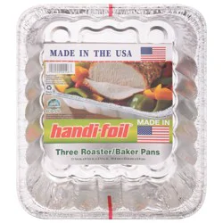 Handi-foil Roaster/Baker Pans 3 ea