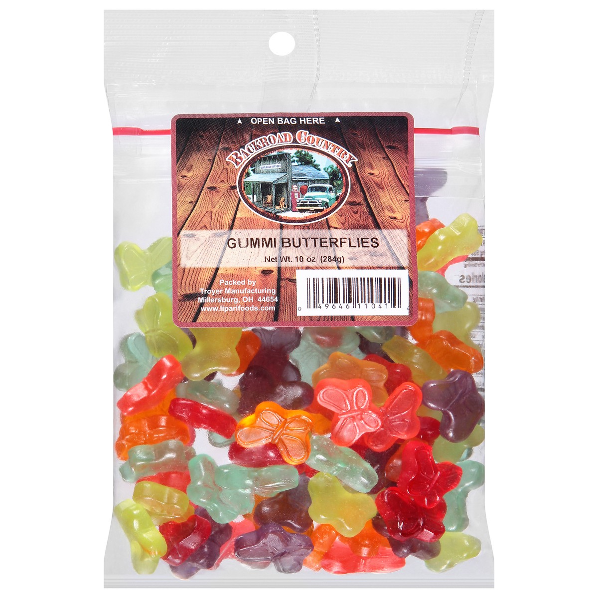 slide 1 of 10, Backroad Country Gummi Butterflies 10 oz, 10 oz