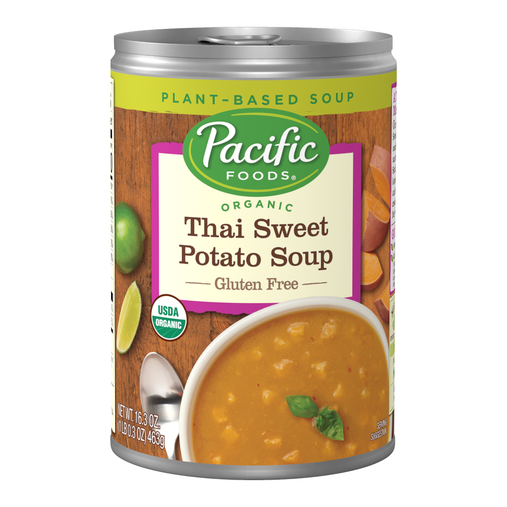 slide 1 of 7, Pacific Foods Thai Sweet Potato Soup, 1 ct