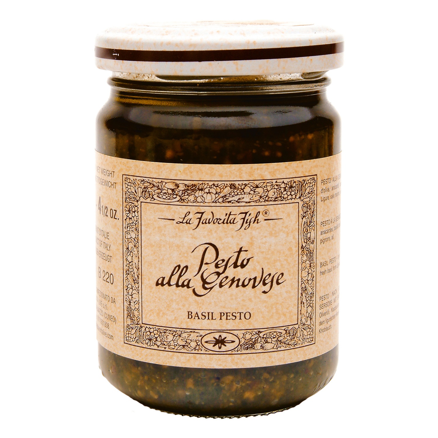 slide 1 of 1, La Favorita Vegan Basil Pesto, 