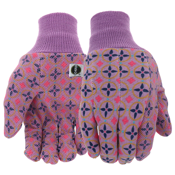 slide 1 of 1, Miracle-Gro Printed Jersey Glove, 2 ct