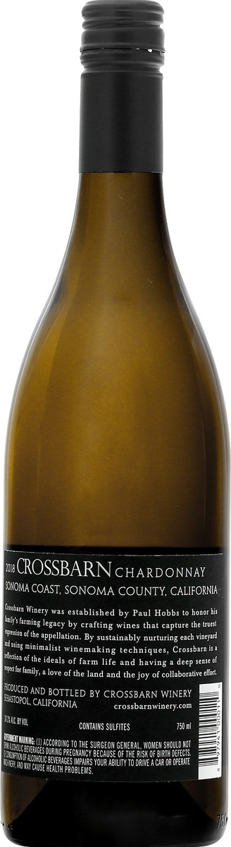 slide 2 of 9, Crossbarn Sonoma Coast Chardonnay 750 ml, 750 ml