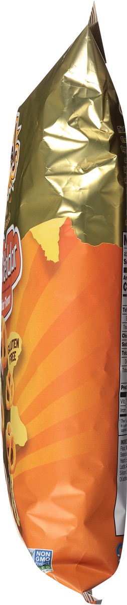 slide 8 of 9, Unique Snacks Puffzols Aged Cheddar Pretzels 4.8 oz, 4.8 oz