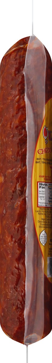slide 3 of 5, Quijote Chorizo Tipo Cantimpalo(Cantimpalstyle Driedsausage), 16 oz