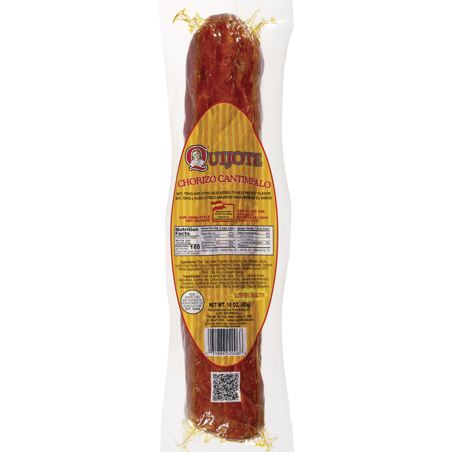 slide 1 of 5, Quijote Chorizo Tipo Cantimpalo(Cantimpalstyle Driedsausage), 16 oz