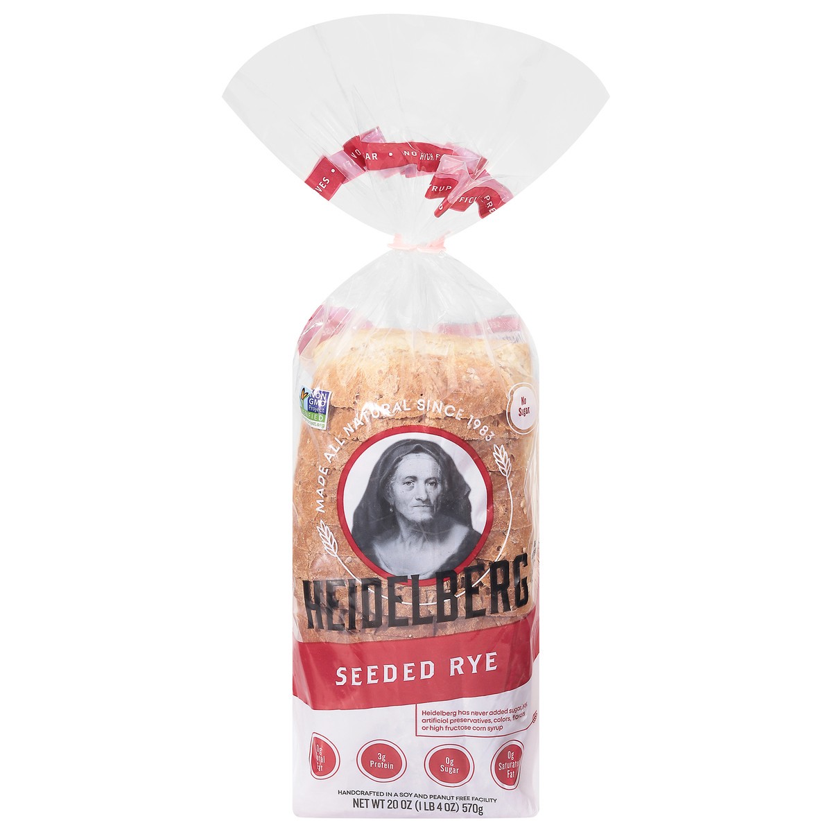 slide 1 of 5, Heidelberg Seeded Rye Bread 20 oz, 20 oz