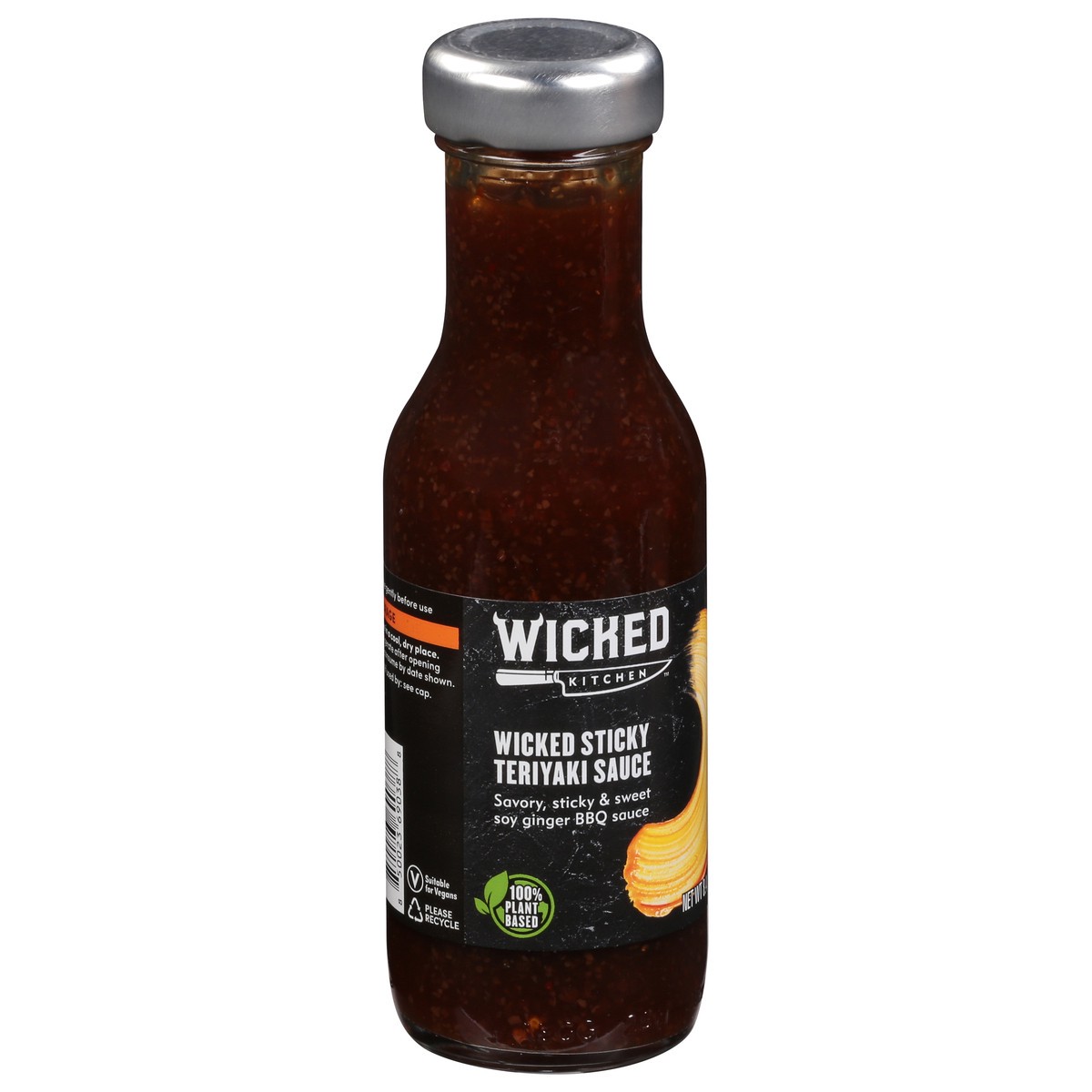 slide 2 of 9, Wicked Kitchen Sticky Teriyaki Sauce 8.4 oz, 8.4 oz