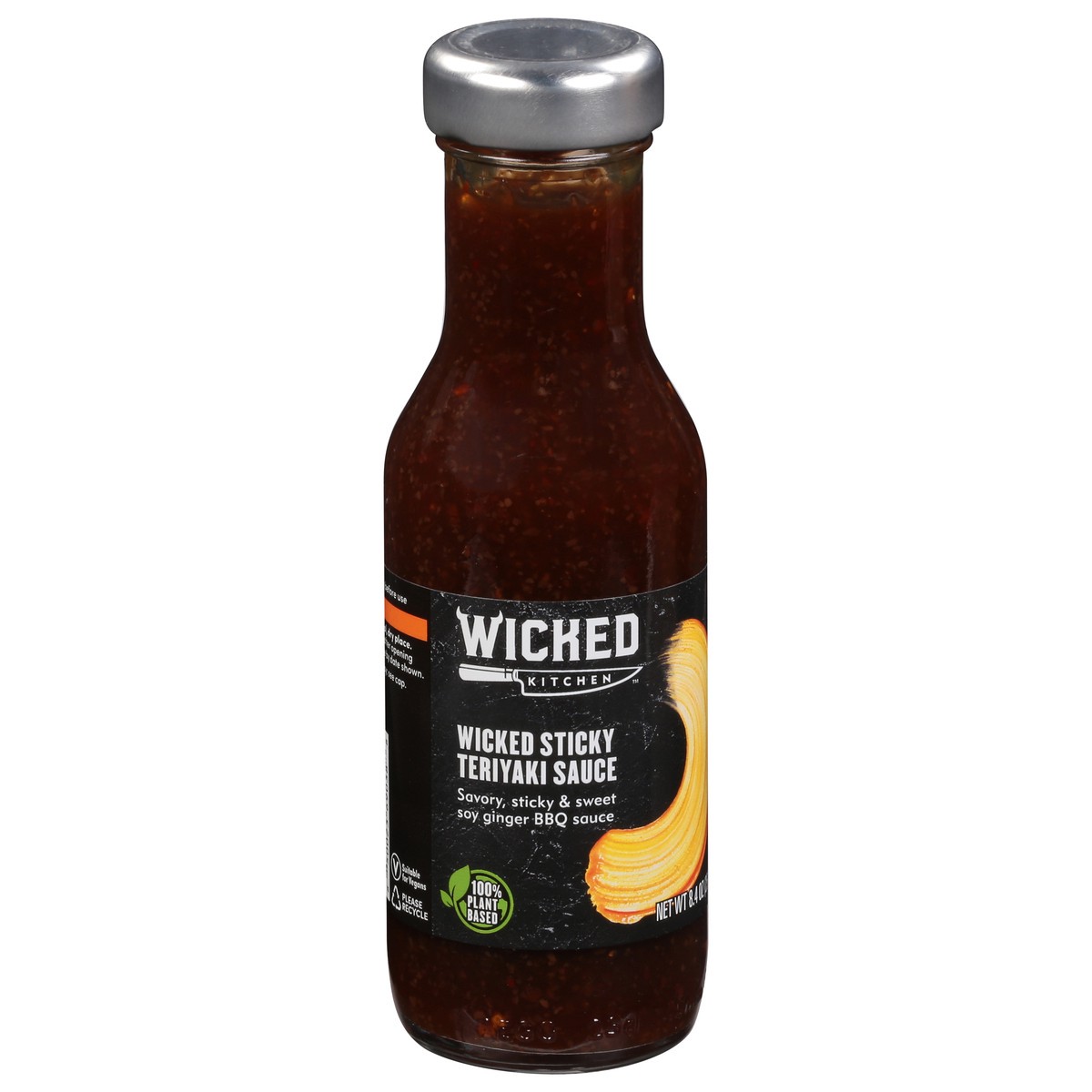 slide 1 of 9, Wicked Kitchen Sticky Teriyaki Sauce 8.4 oz, 8.4 oz