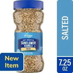 Kroger Dry Roasted Salted Sunflower Kernels