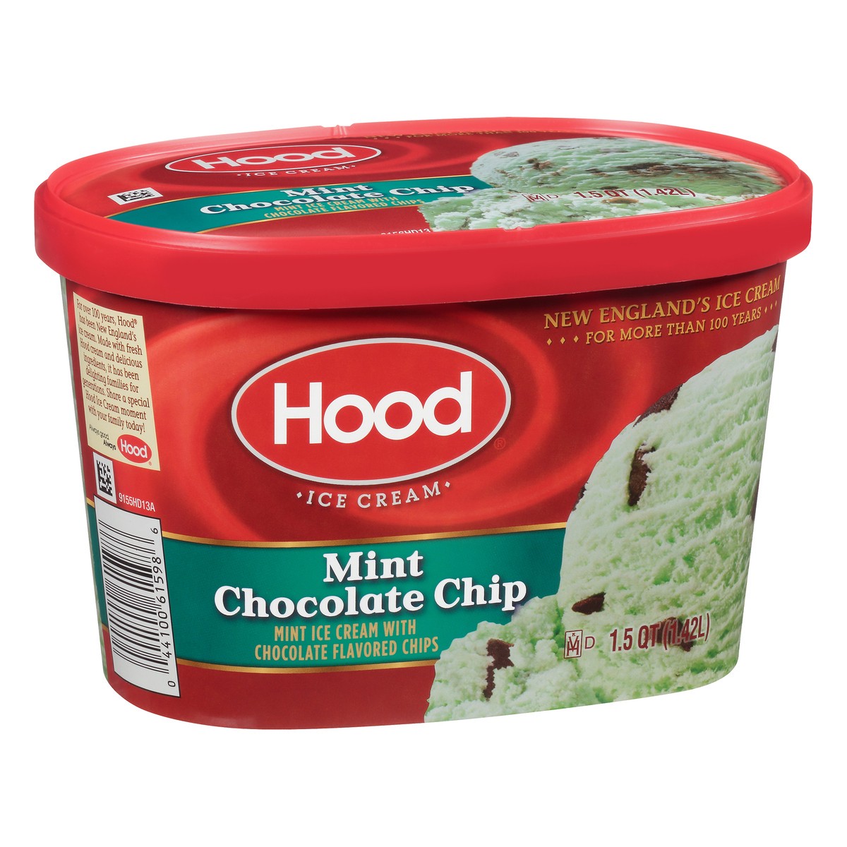 slide 9 of 10, Hood Mint Chocolate Chip Ice Cream, 1.5 Quarts, 1.5 qt