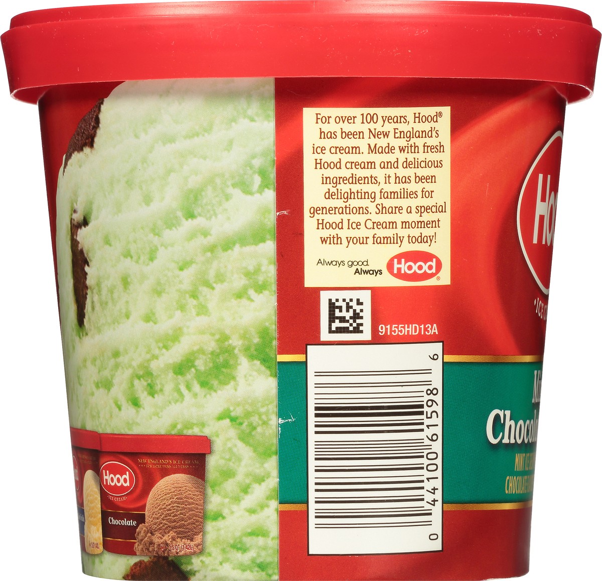 slide 8 of 10, Hood Mint Chocolate Chip Ice Cream, 1.5 Quarts, 1.5 qt