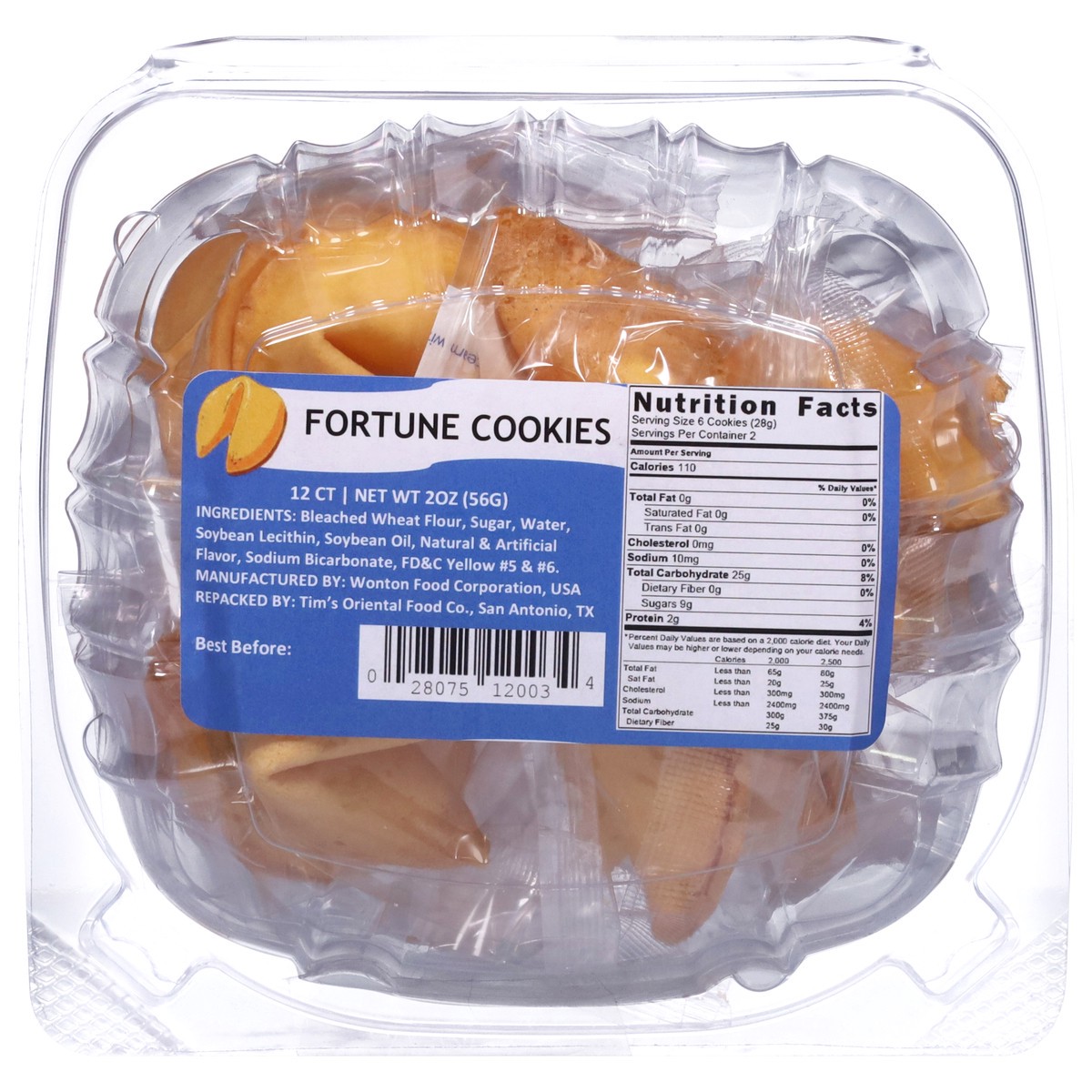 slide 1 of 13, Tim's Oriental & Seafood Market Fortune Cookies, 2 oz