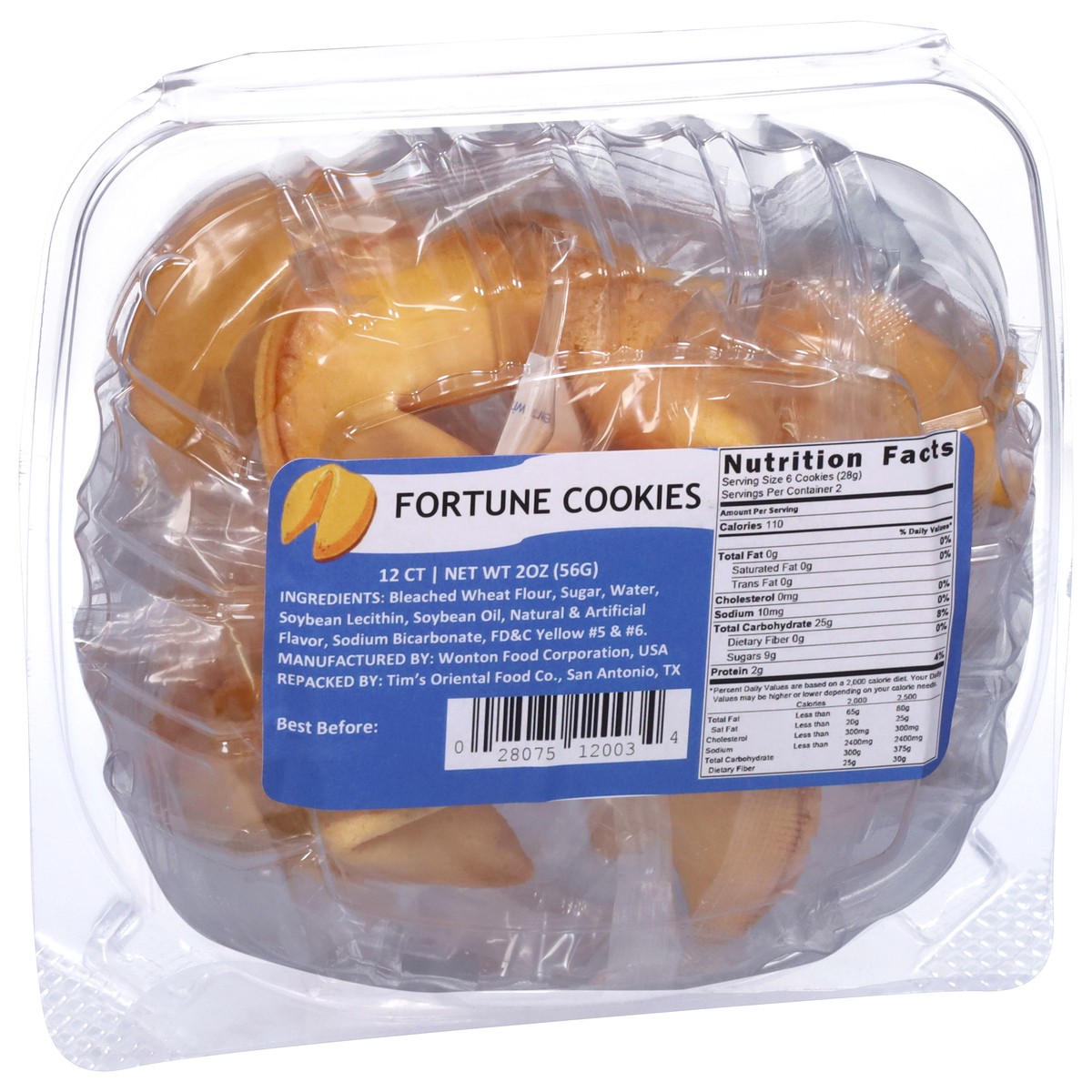 slide 9 of 13, Tim's Oriental & Seafood Market Fortune Cookies, 2 oz