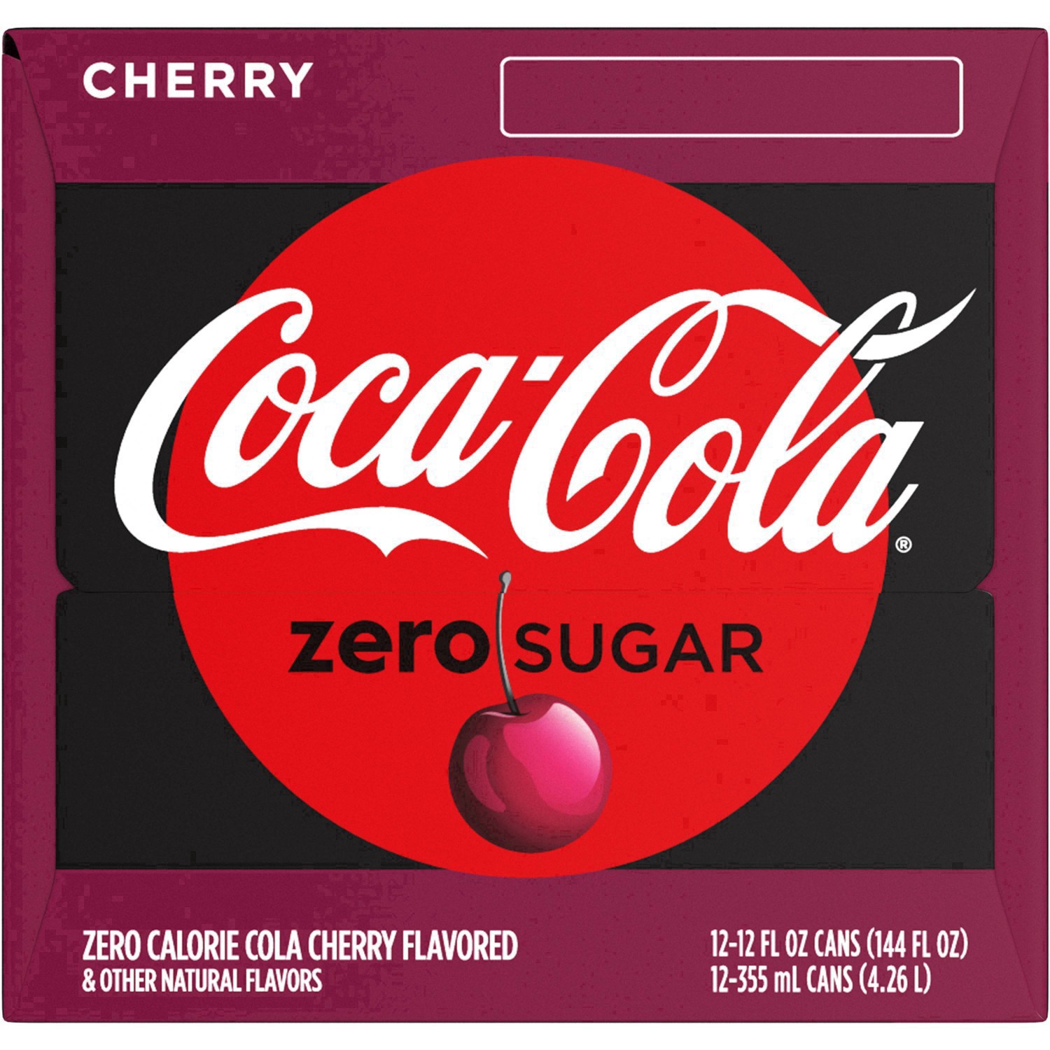 slide 152 of 173, Coca-Cola® zero sugar, cherry, 12 ct; 12 fl oz