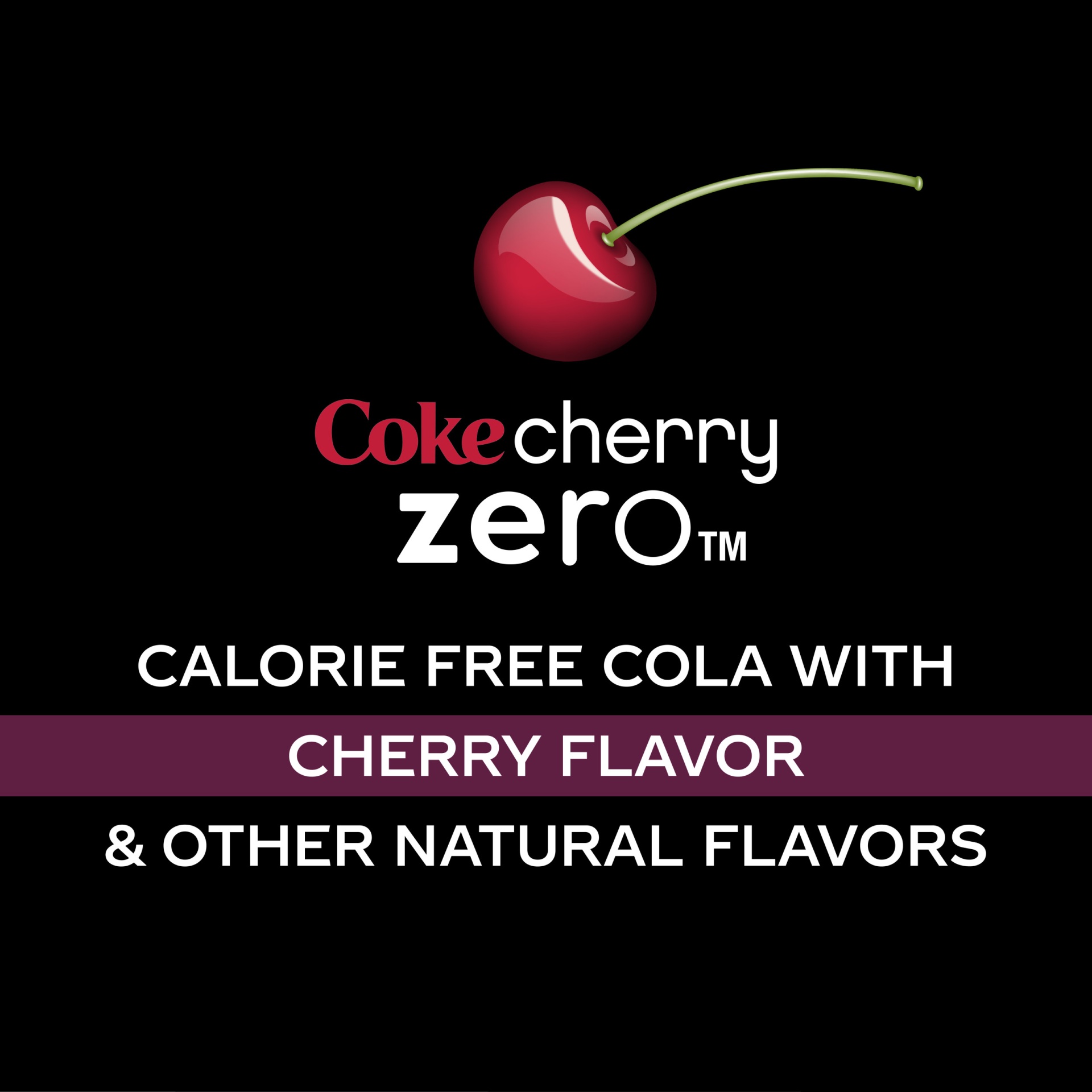 slide 6 of 9, Coca-Cola Cherry Zero, 12 ct; 12 fl oz