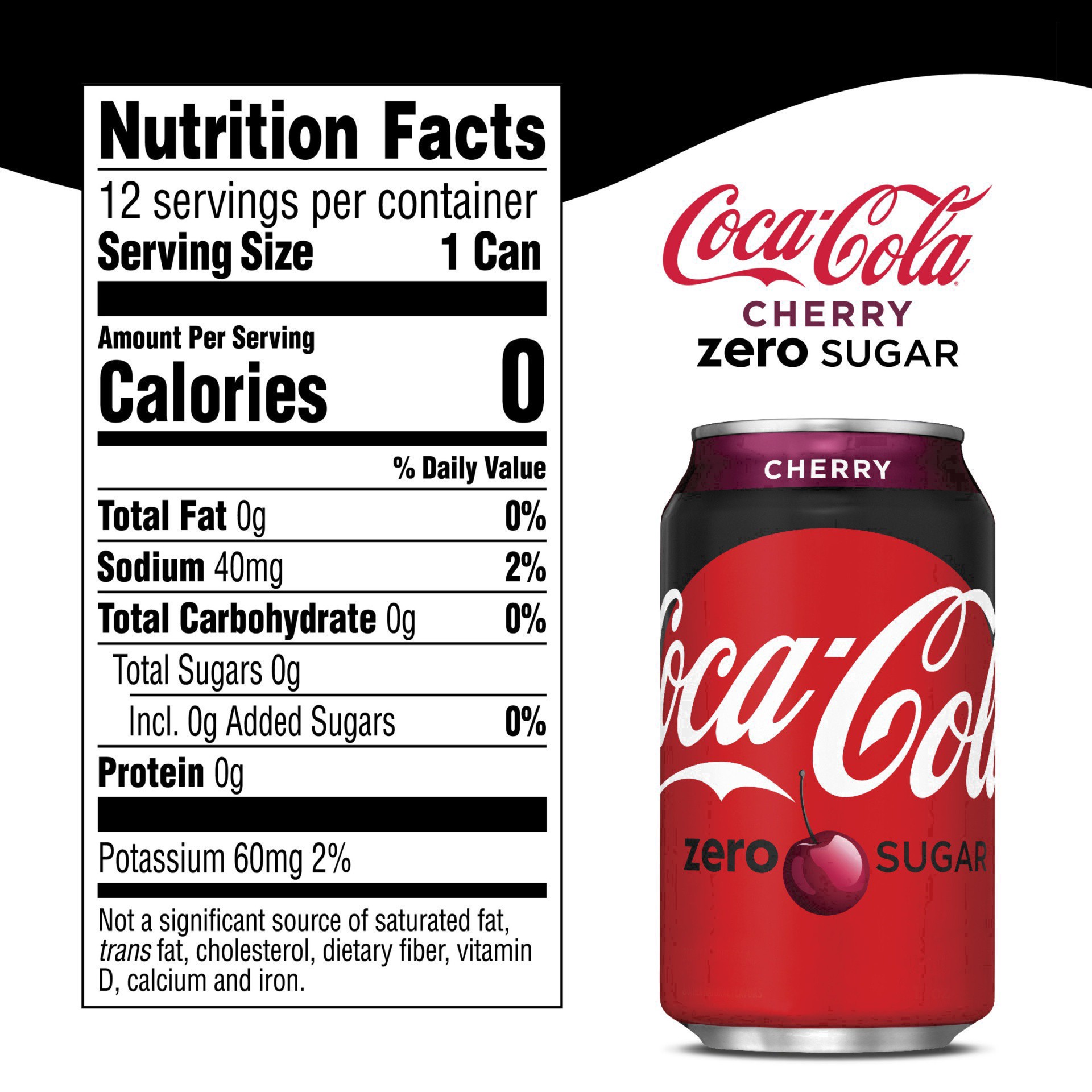 slide 114 of 173, Coca-Cola® zero sugar, cherry, 12 ct; 12 fl oz