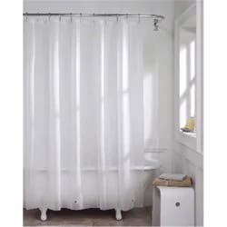 Zenna Home Heavy Weight PEVA Shower Curtain Liner, 70 in x 71 in, Frosty