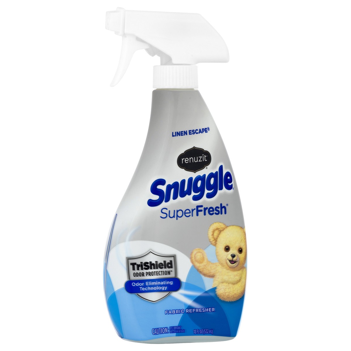 slide 2 of 9, Snuggle Super Fresh Odor Eliminating Technology Linen Escape Fabric Refresher 18.0 oz, 18 oz