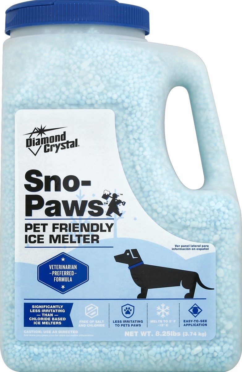 slide 2 of 2, Diamond Crystal Sno Paws Ice Melt Plastic Jug - 8.25 LB, 8.25 lb