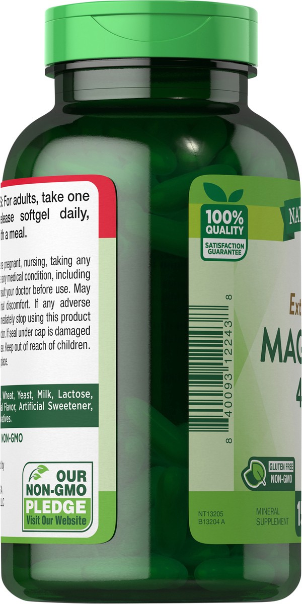 slide 7 of 8, Nature's Truth Magnesium 400 Mg Softgels - 150 Count, 150 ct