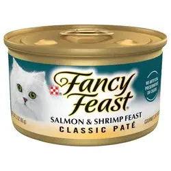 Fancy Feast Purina Fancy Feast Classic Salmon & Shrimp Feast Cat Food