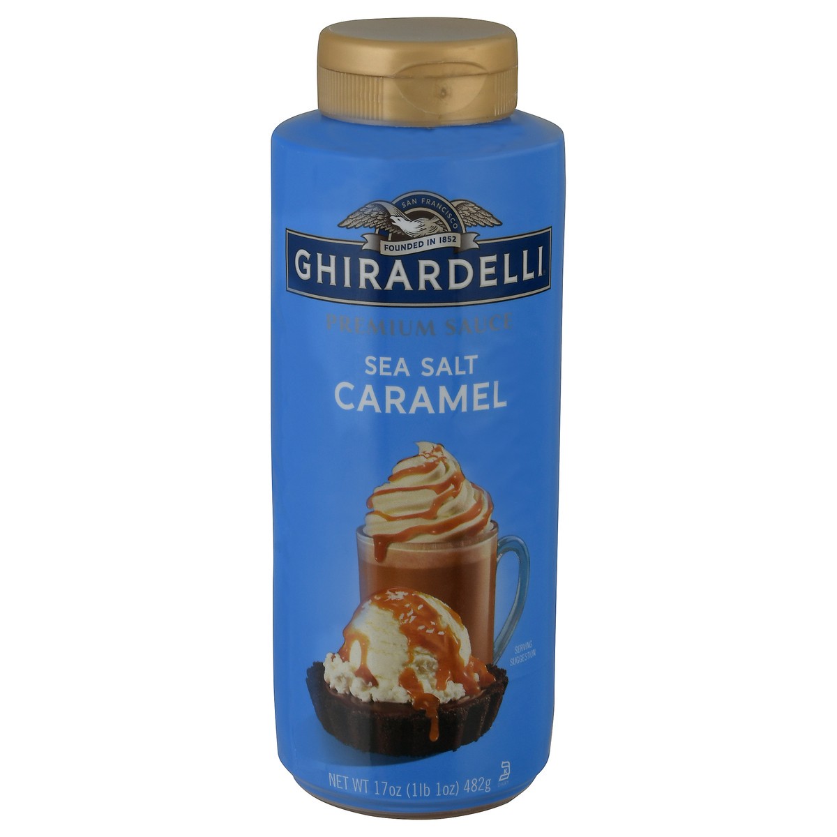 slide 1 of 5, Ghirardelli Sea Salt Caramel Premium Sauce 17 oz, 17 oz