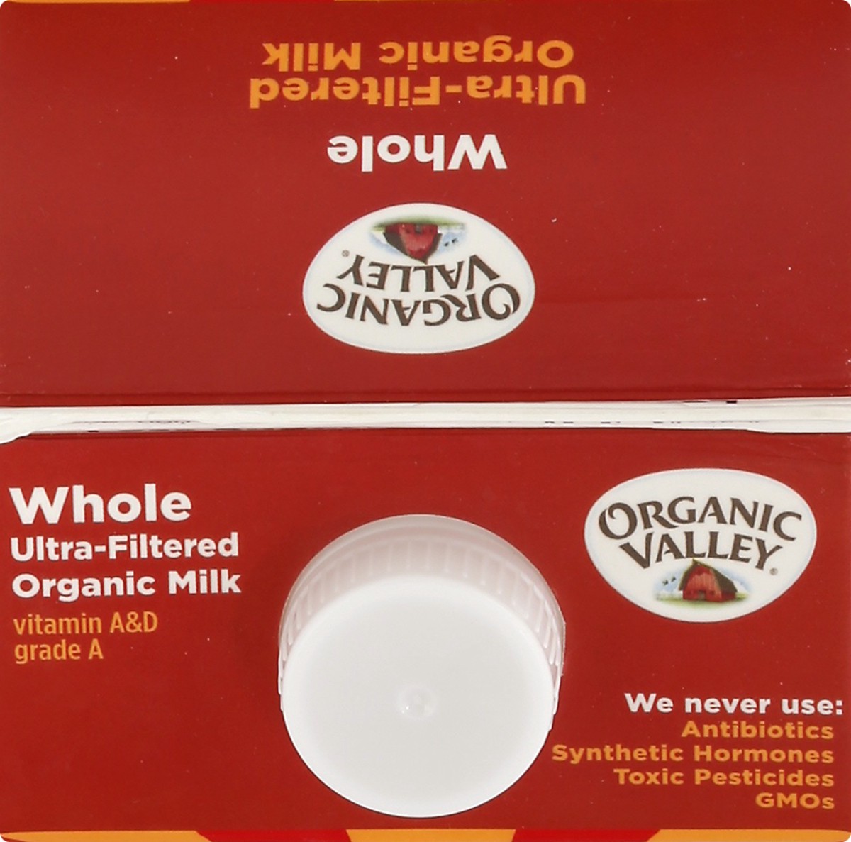 slide 9 of 9, Organic Valley Whole Ultra-Filtered Organic Milk 56 oz, 56 oz