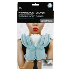 Casabella Waterblock Gloves, Large, 1 pair